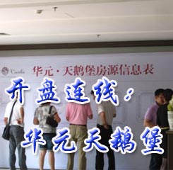 華元天鵝堡開(kāi)盤(pán)連線
