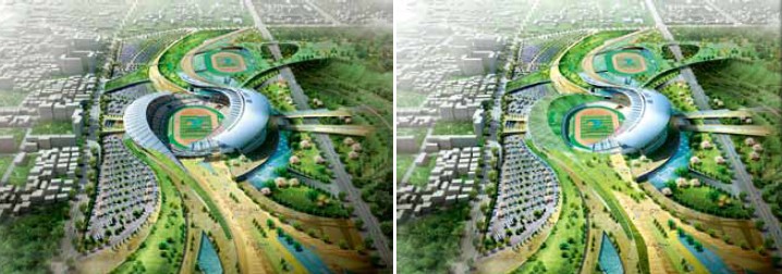 2014年亞運(yùn)會(huì)場(chǎng)館，韓國(guó)仁川