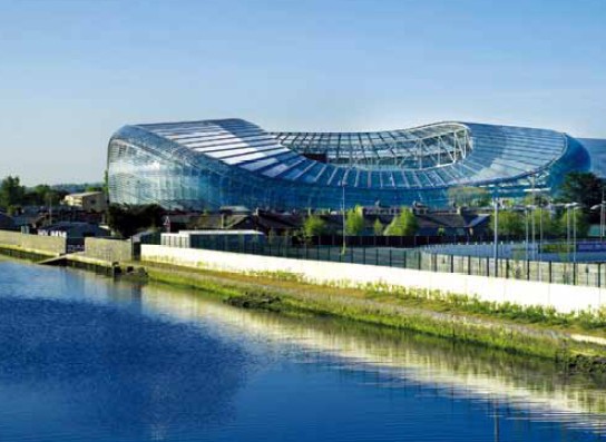 英杰華體育場(chǎng)，蘭斯多恩路，都柏林