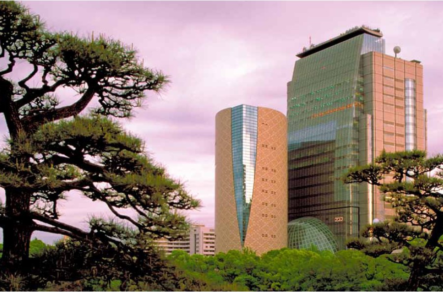 NHK大阪廣播中心和大阪歷史博物館